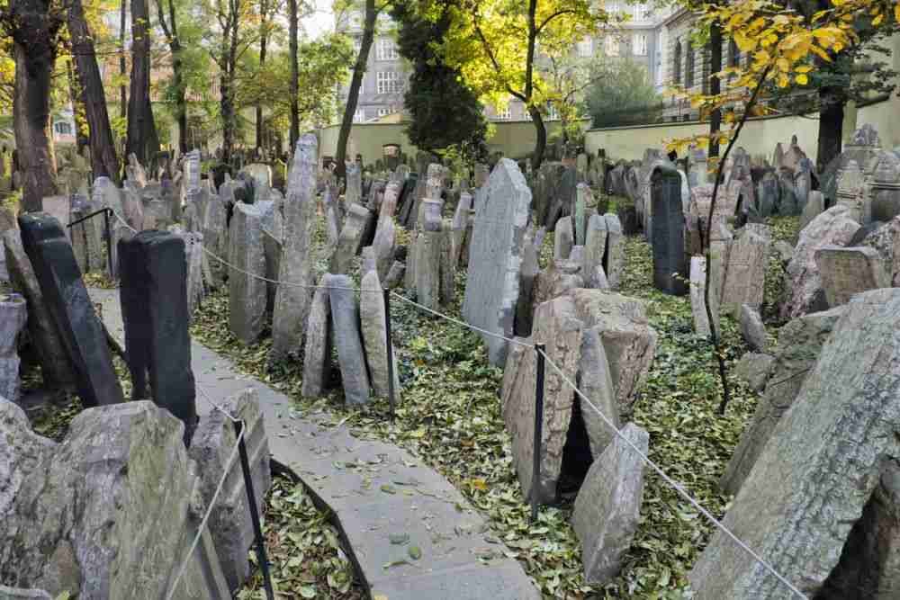 Jüdischer Friedhof in Prague