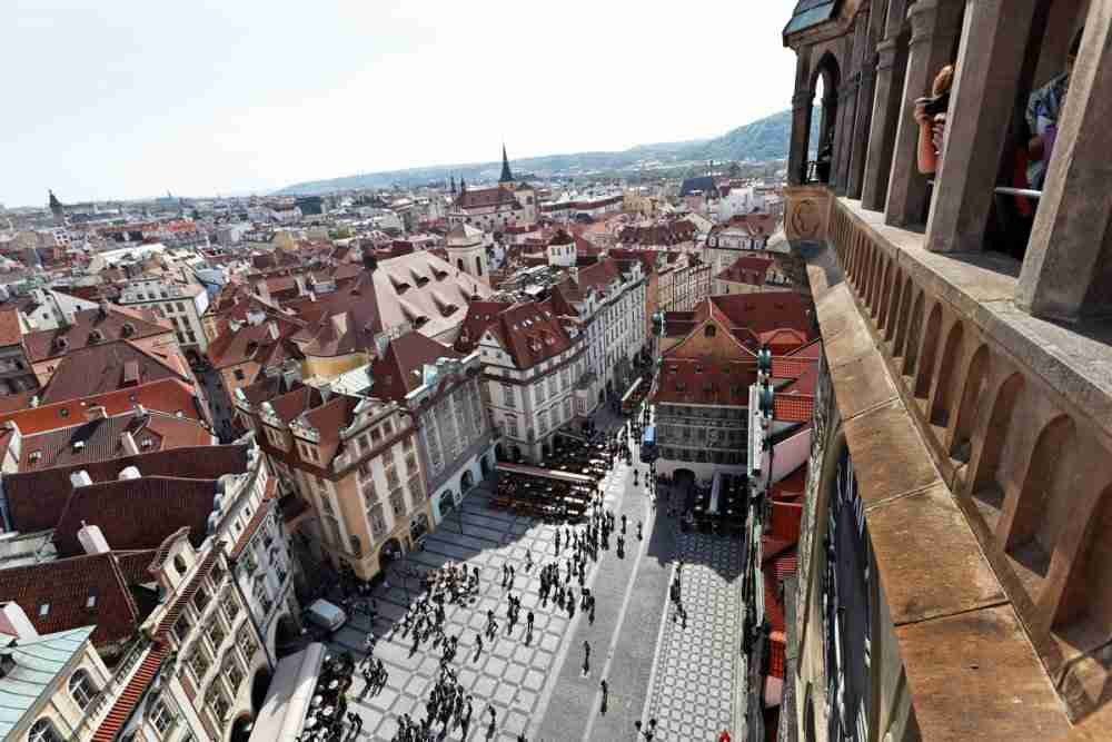 Rathaus und Rathausturm in Prague