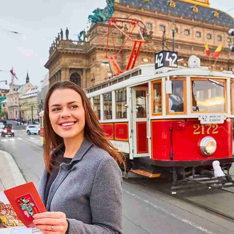 Prag Offizieller Stadtpass mit öffentlichen Verkehrsmitteln