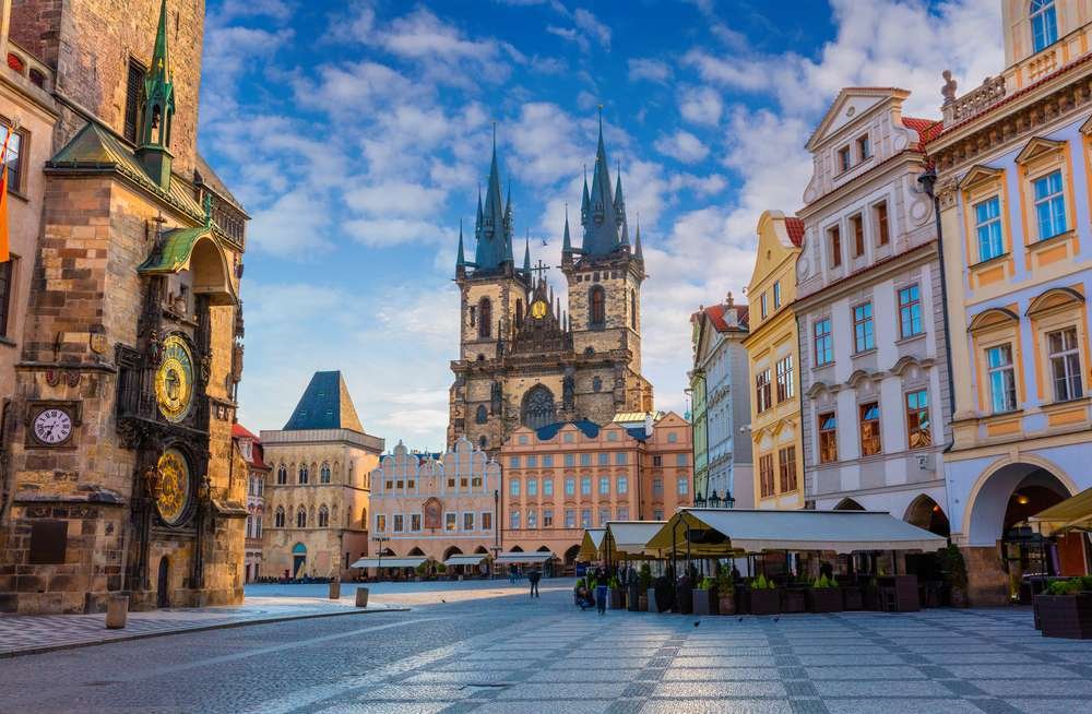 Touristeninformation in der Altstadt von Prag
