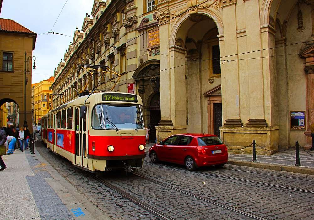 Straßenbahn Pragtouristinformation