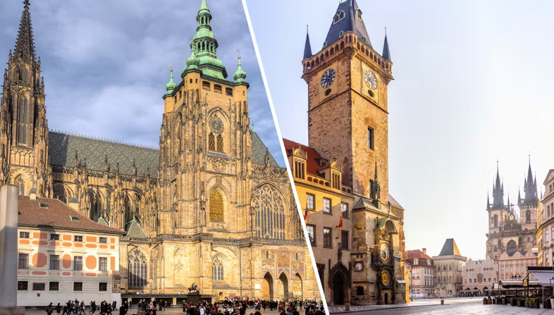 Combo (Save 10%): Prague Castle + Astronomical Clock Tower Tickets