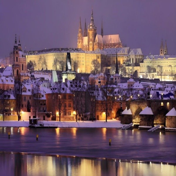 Prague Christmas River Cruise with Hot Drink
