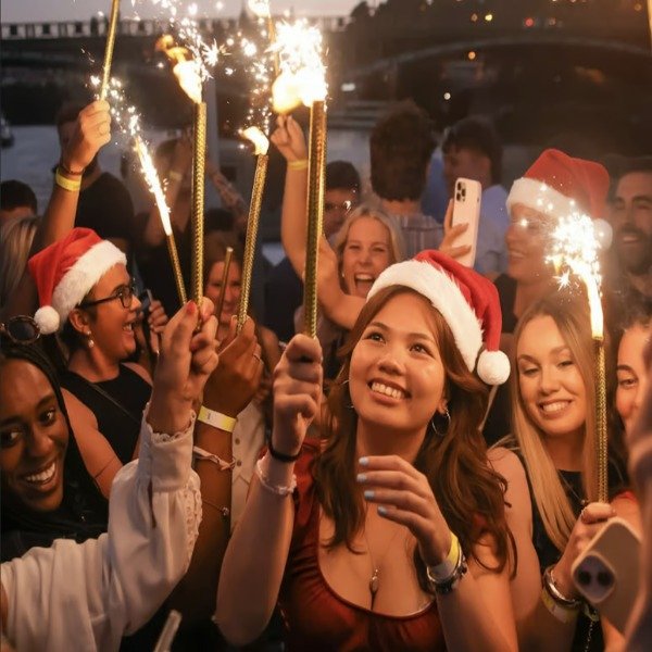 Prague Christmas Santa Claus Boat Party + Epic Club After Party