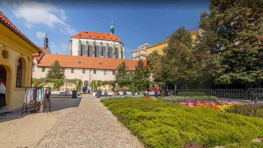 Jardín franciscano en Praga