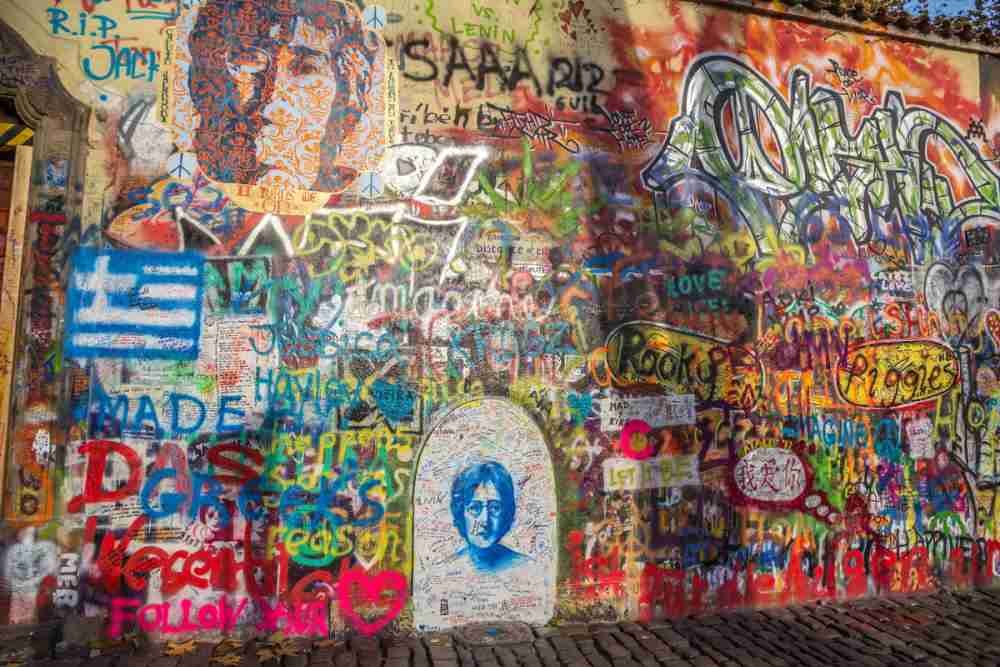 Cómo llegar al Muro de John Lennon, Praga