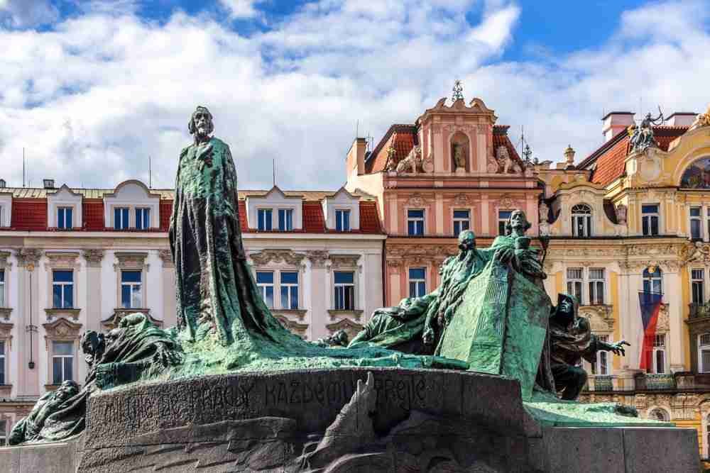 Monumento a Jan Hus en Praga