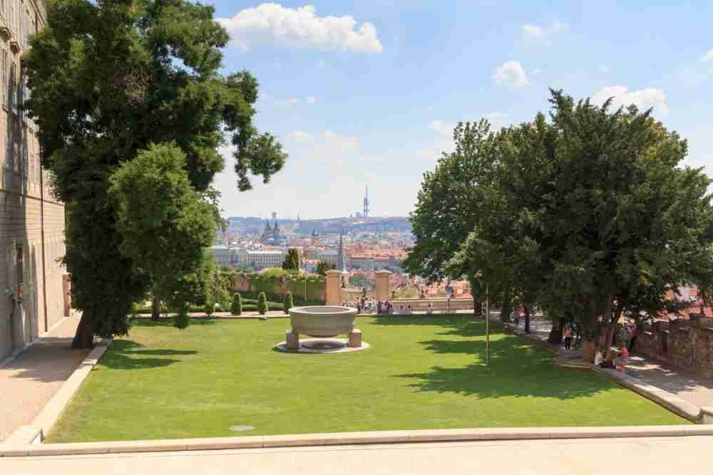 Jardín del Paraíso en Praga