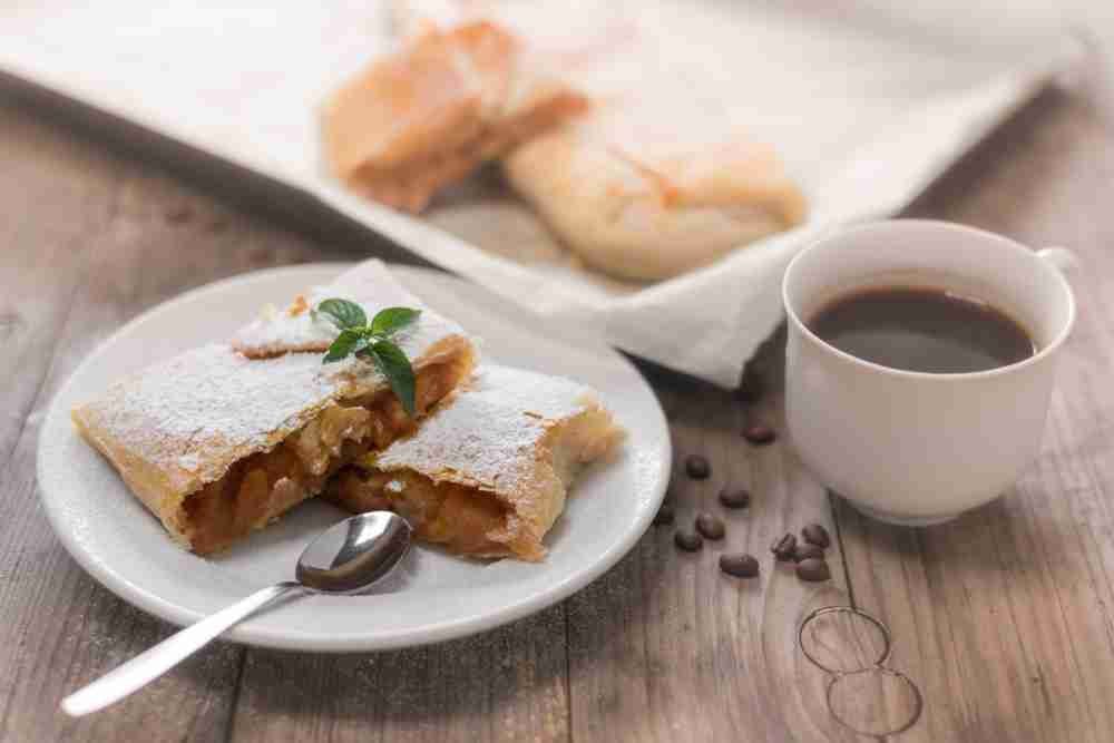 Strudel de manzana, Praga