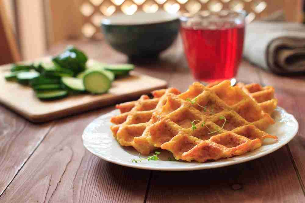 Tortitas de patata con chucrut, Praga