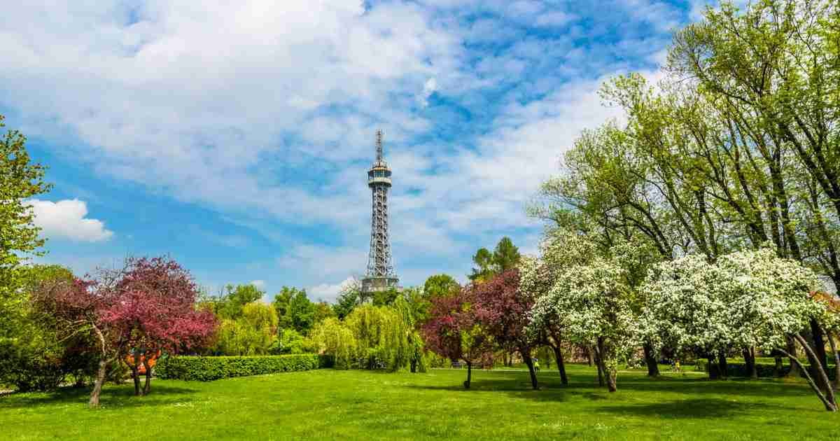 Aussichtsturm Petrin in Prague