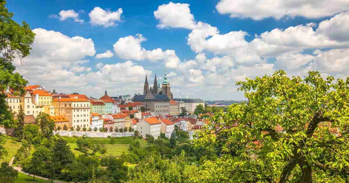 10 Parks im Zentrum von Prag