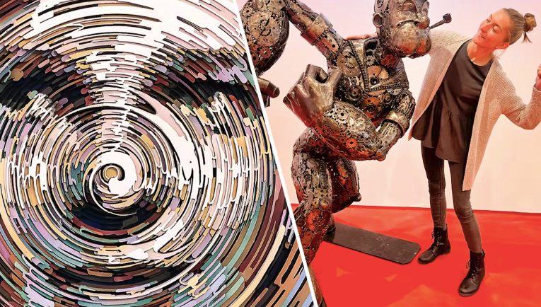 Combo (5 % sparen): Illusion Art Museum + Galerie der Stahlfiguren Prag Tickets