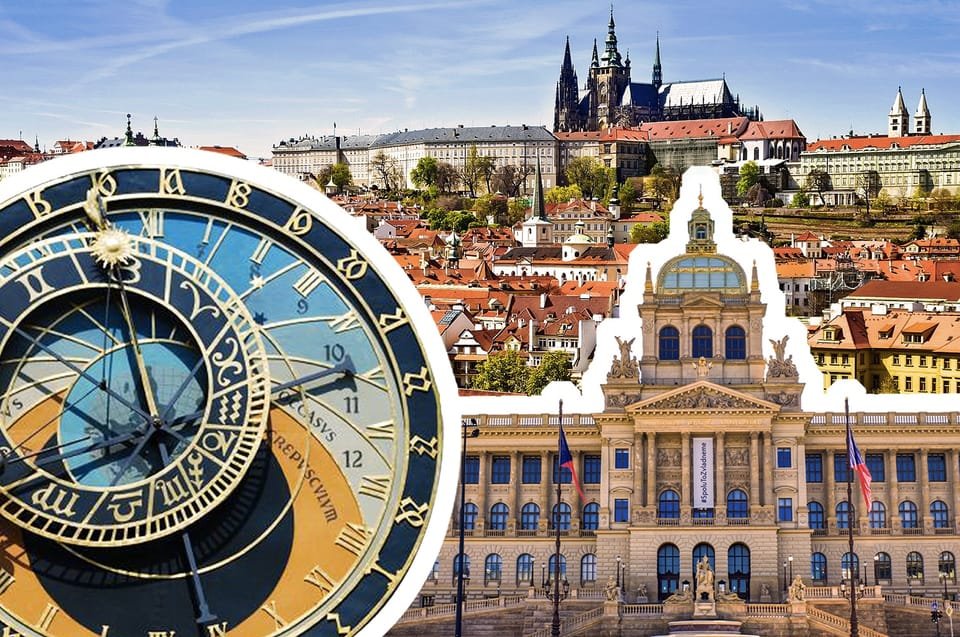 Prag: Schloss, Nationalmuseum & Rathaus Tickets & Audio